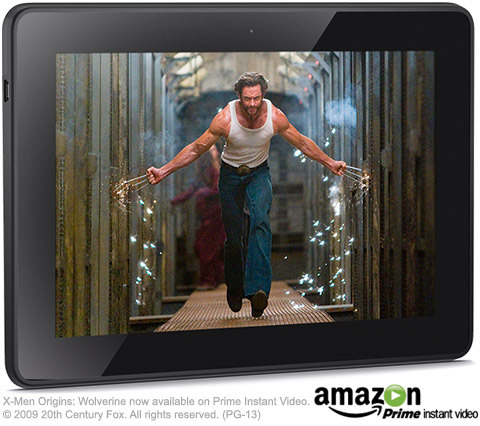 Kindle Fire HDX Movies
